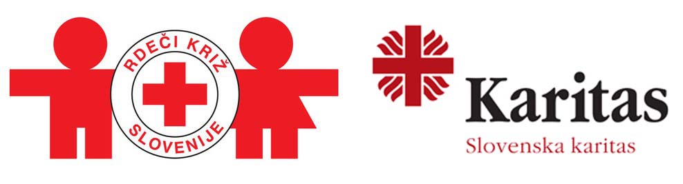 Humanitarni akciji: Košarica rdečega križa in Pokloni zvezek
