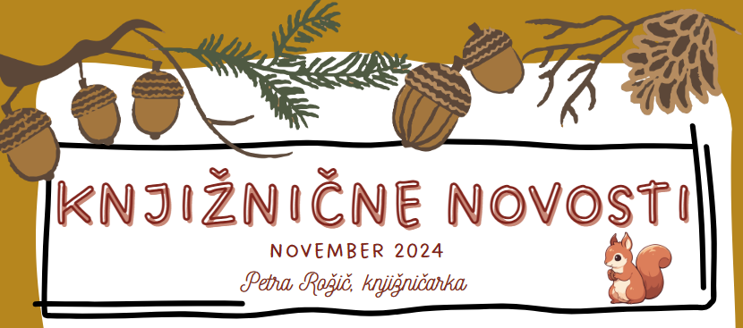 Novembrske knjižnične novosti